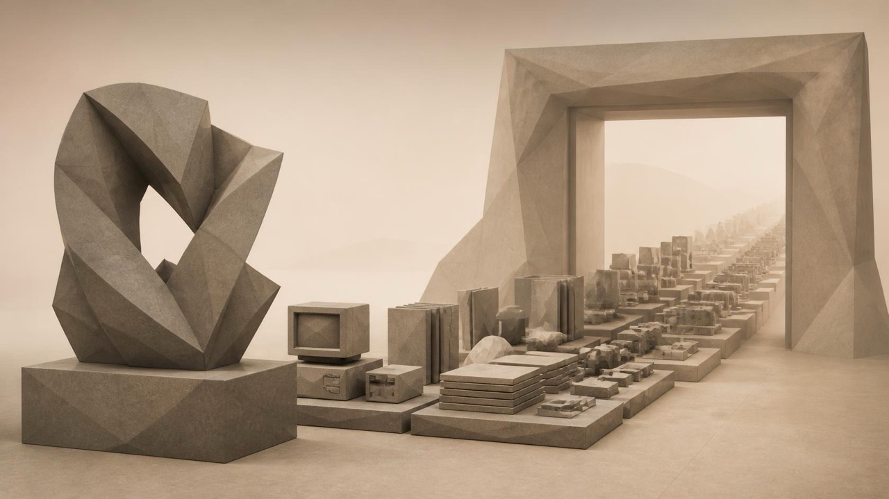 Acquiring digital art: what should enter the collection beyond the visible work