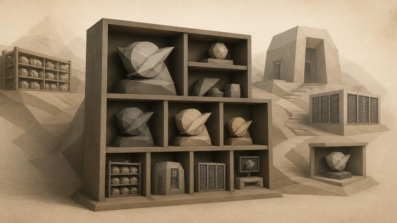 Inventorying digital art: when a work does not fit into a single location